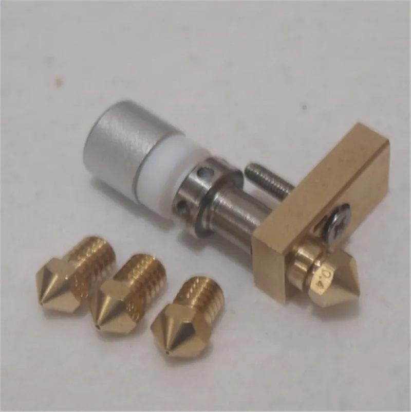 Funssor 1 комплект * 75/3 мм Olsson блок hotend Набор сменных сопел PTFE соединитель Горячий