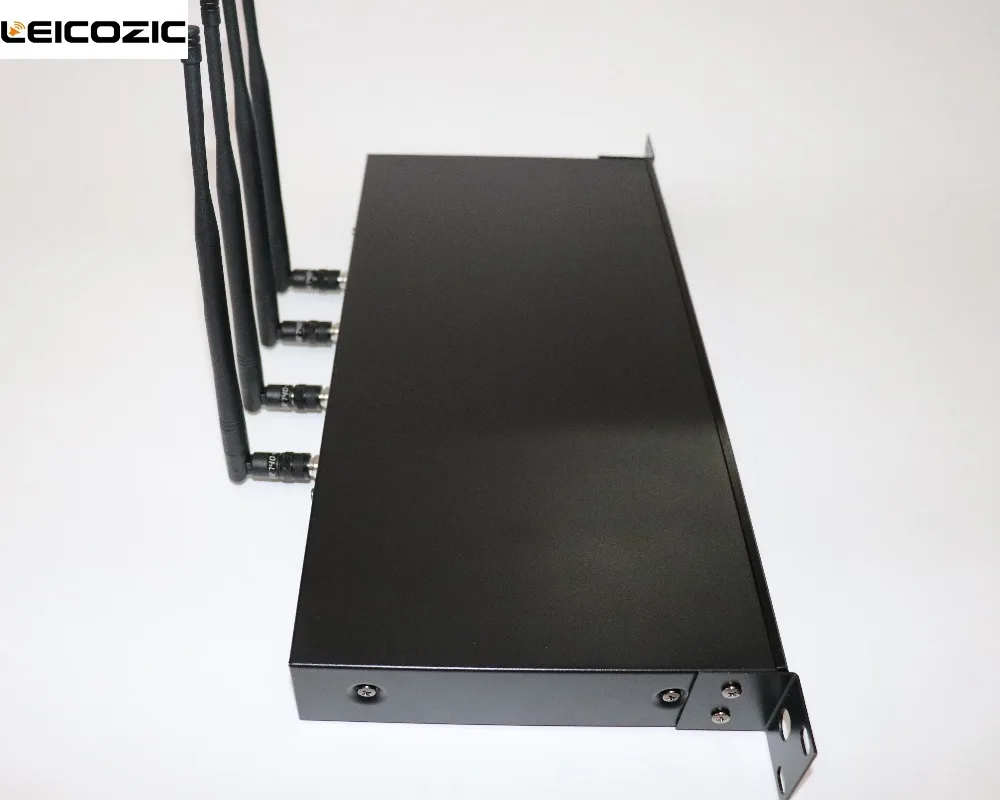 Профессиональный двухканальный микрофон leizic atx200 беспроводной uhf - купить по