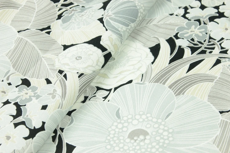 Nordic Style 100% Cotton Fabric Beautiful Floral Prints DIY for Cushion Cover/Dress/Handbag Oxford | Дом и сад