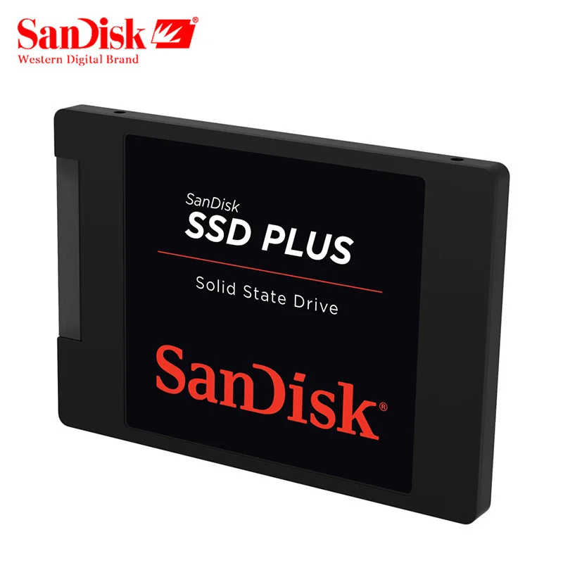 Оригинальный SanDisk SSD PLUS Внутренний твердотельный накопитель 120 ГБ 240 480 SATA III 2 5 &quotSSD