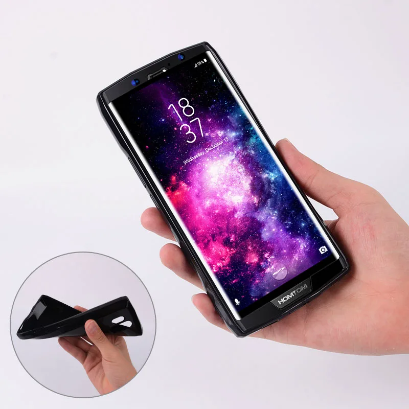 Для Homtom HT70 чехол противоударный защитный Мягкий ТПУ силиконовый для телефона |