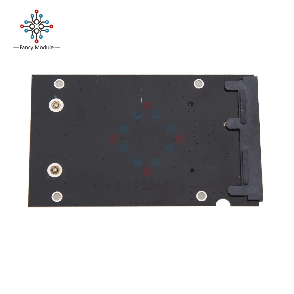 Mini Pcie PCI E mSATA SSD до 2 5 &quotSATA3 Конвертор SATA адаптер черная карта для Windows2000/XP/7/8/10 Vista Linux