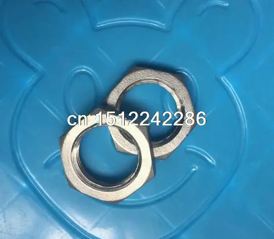 

2pcs LOCKNUT 1" NPT 304 STAINLESS STEEL LOCK NUT Pipe fitting