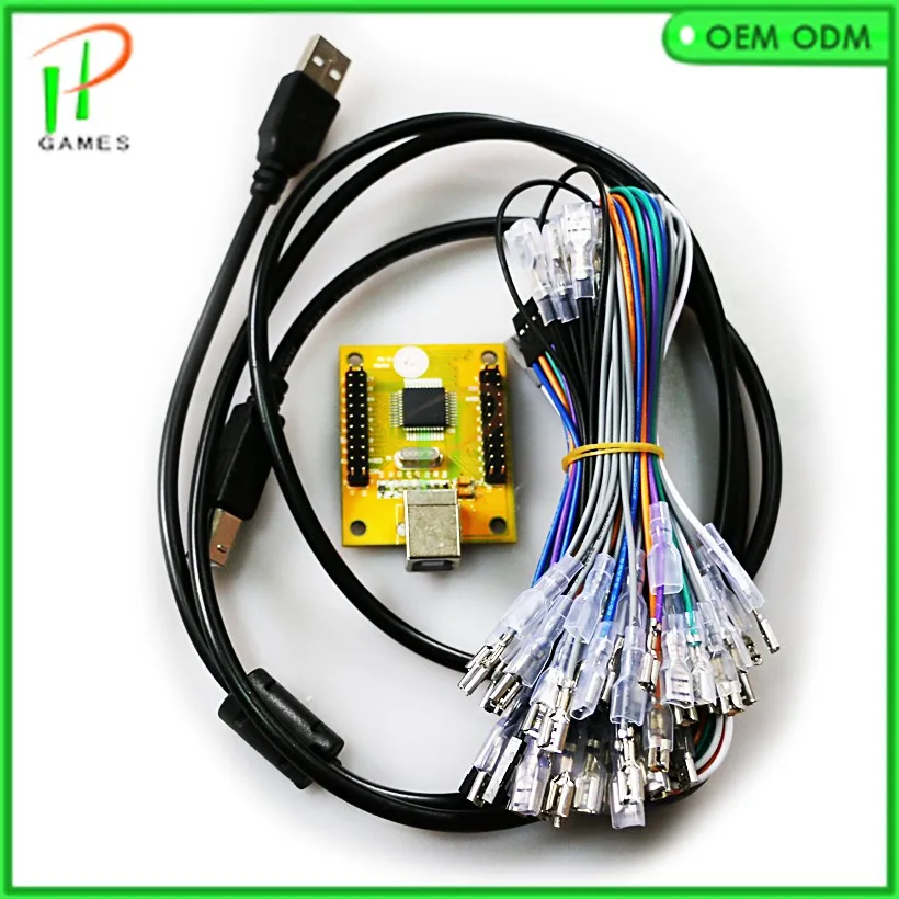 Аркадный Комплект сделай сам для 2 игроков ПК PS3 джойстик интерфейс со