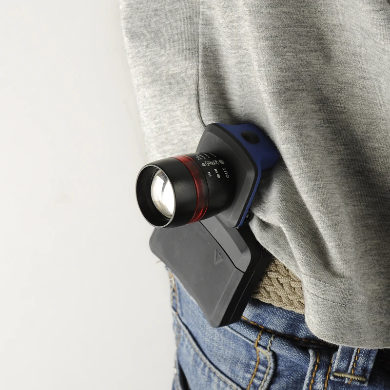 Zk50 налобный фонарь lampe frontale Zoomable Водонепроницаемая головная лампа led light Hat clip