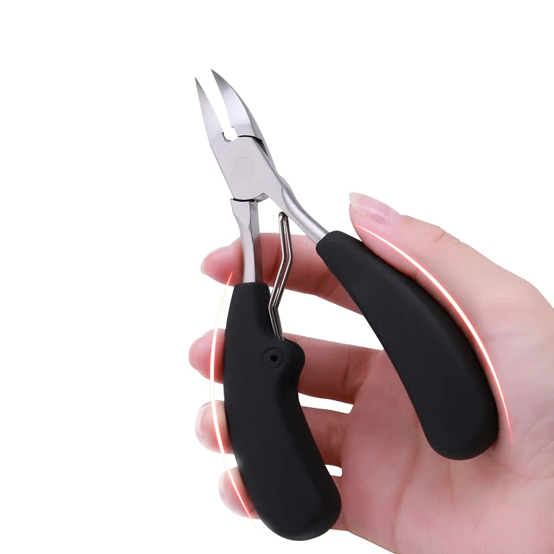 2Pcs/Set Single Springs Stainless Steel Nail Cuticle Nipper Clipper Toenail Scissor Dead Skin Remove Pedicure Tool BT60 | Красота и