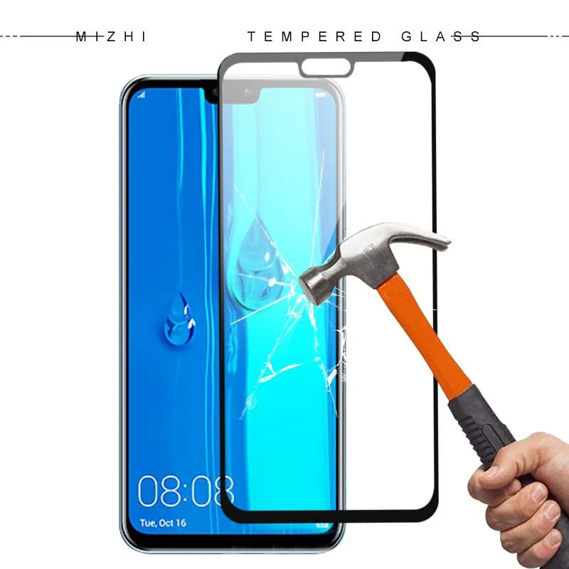 Защитный Стекло для huawei Y9 закалённое защитное стекло на huawei Y7 Y6 Y3 Y5 Prime защиты чехол y, 5, 6, 7, 9, 9y 7y 6y 5y пленка