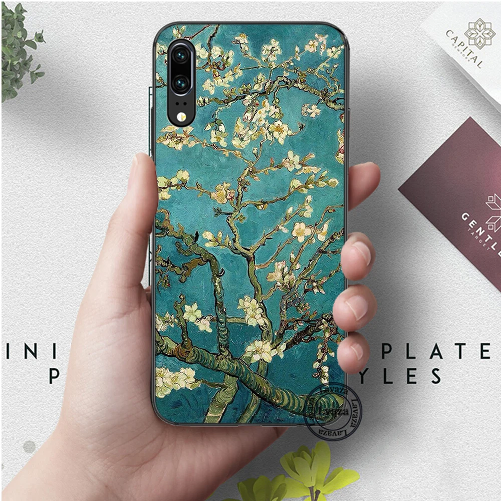 5 Силиконовый чехол с рисунком Ван Гога для huawei P8 Lite P9 Mimi P10 P20 Pro P Smart Z P30 - Цвет: 5