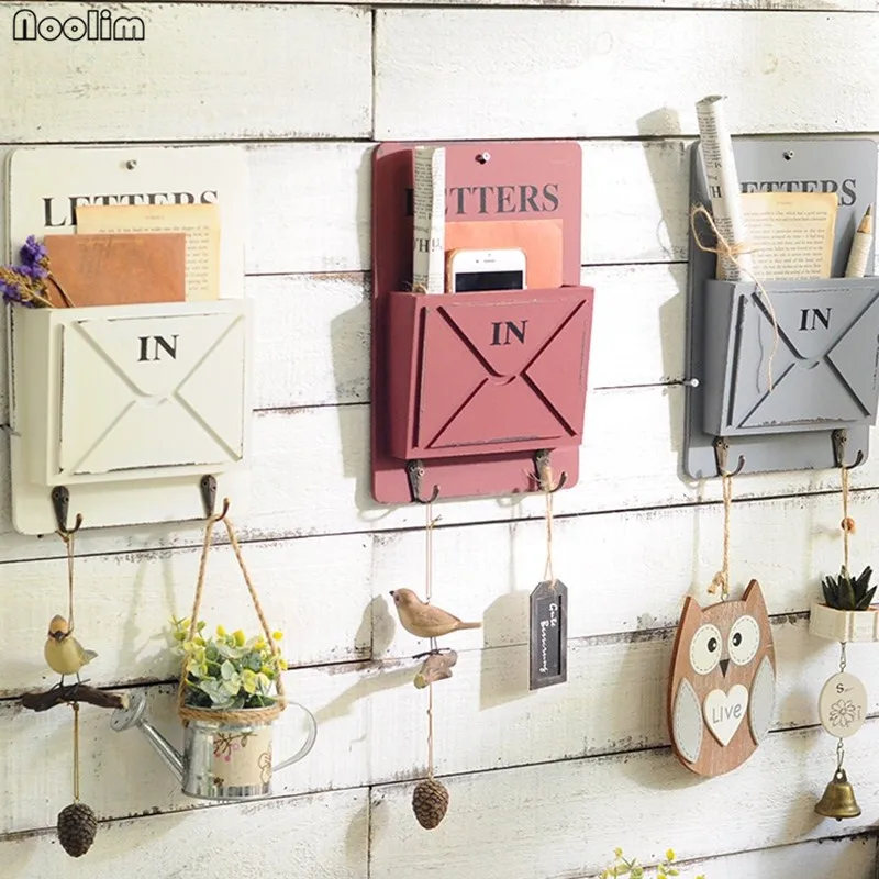 Высококачественные крючки для ключей Zakka в стиле ретро|vintage organizer|storage boxwood box vintage |