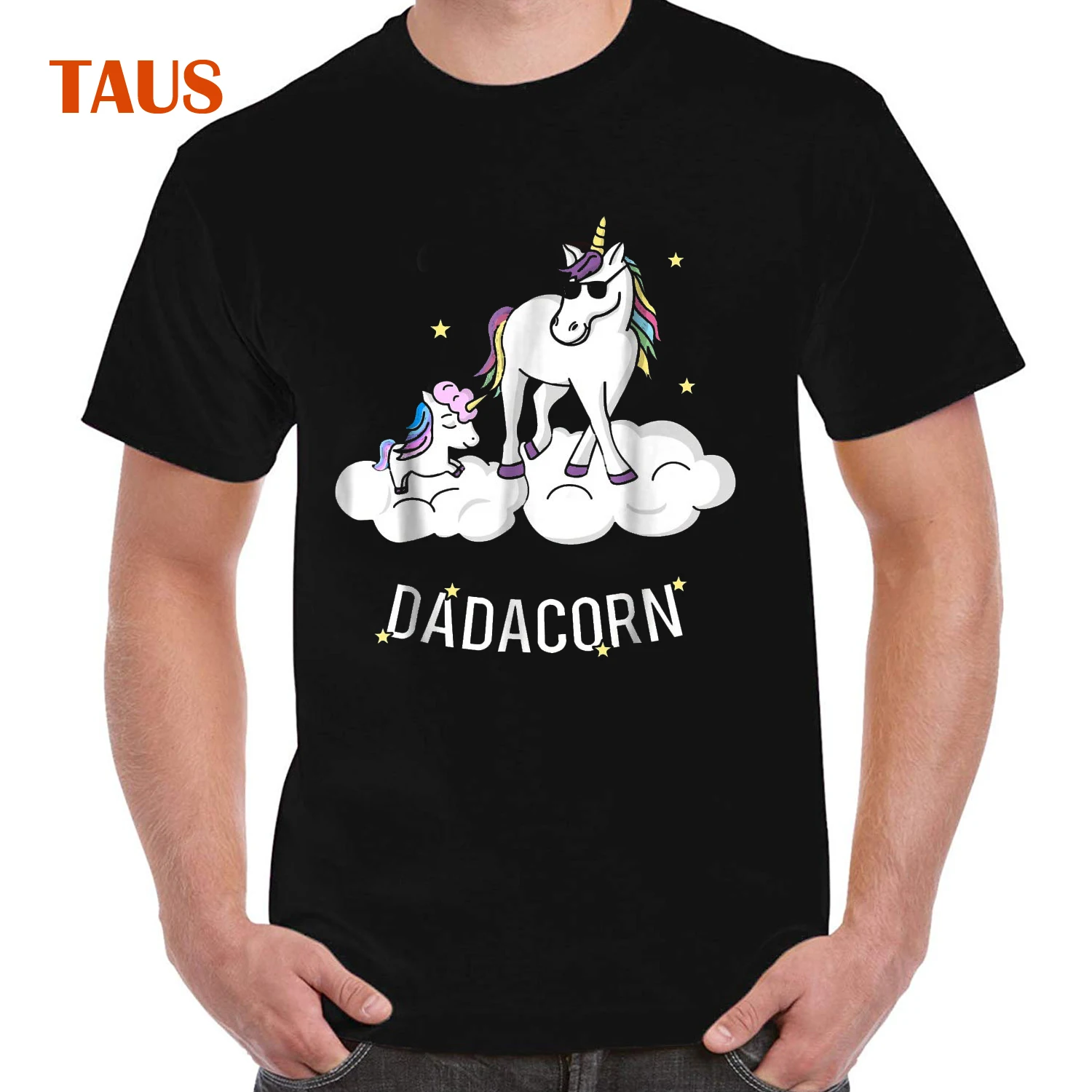 Dadacorn рубашка смешной Единорог best папа День отца подарок для Для мужчин большой