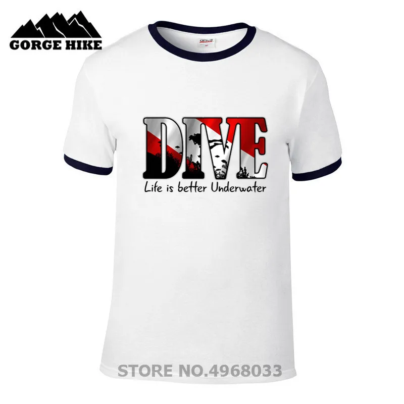 Модные крутые мужские футболки мужская забавная футболка восток подводное