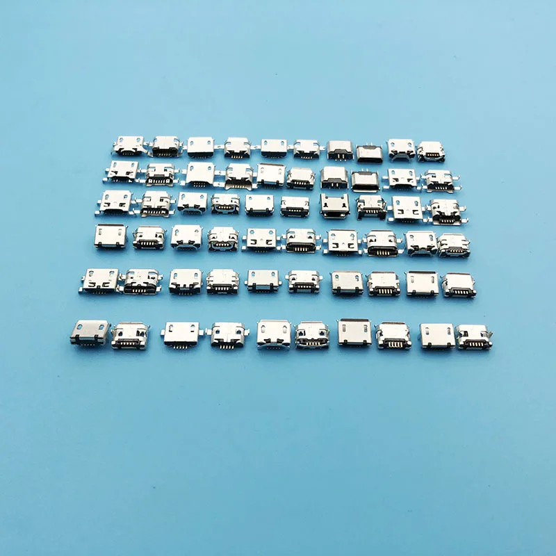 30 моделей Micro USB 5P 5 контактный разъем контактов Usb питания|Соединители| |