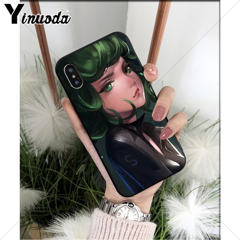 A8 Yinuoda японский аниме One Punch Man силиконовый мягкий ТПУ черный чехол для телефона для iPhone 8 7 6 6S Plus X XS MAX 5 5S SE XR чехол s - Цвет: A8