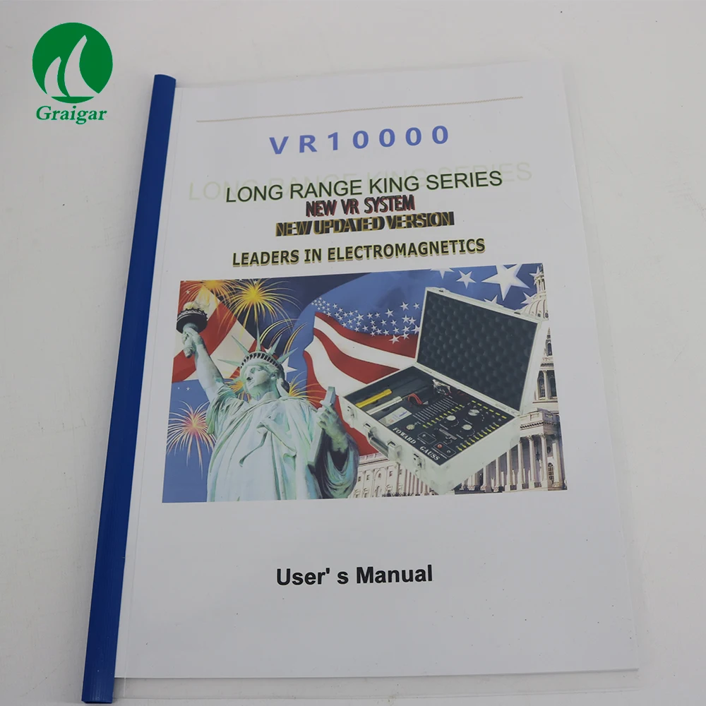 Высокоточный подземный металлоискатель VR10000 Охотник за сокровищами детектор