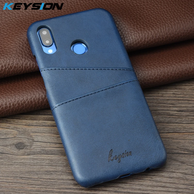 Чехол KEYSION для телефона Huawei P20 Lite кожаный роскошный винтажный кошелек с