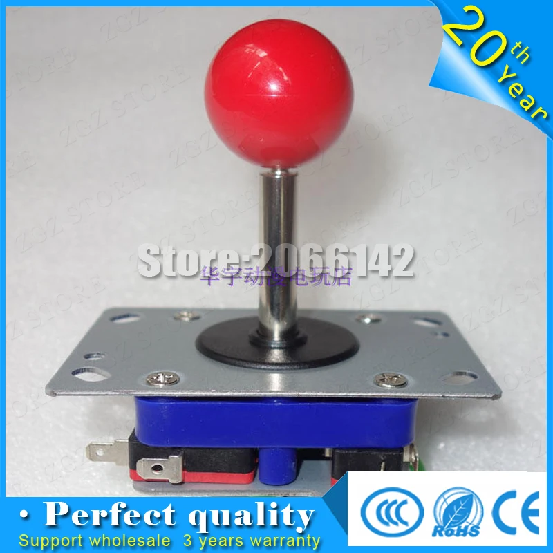 1 pcs of copy ZIPPYY Joystick short/ Long shaft/4ways and 8 ways joystick/arcade machine parts/joystick with Microswitch | Спорт и