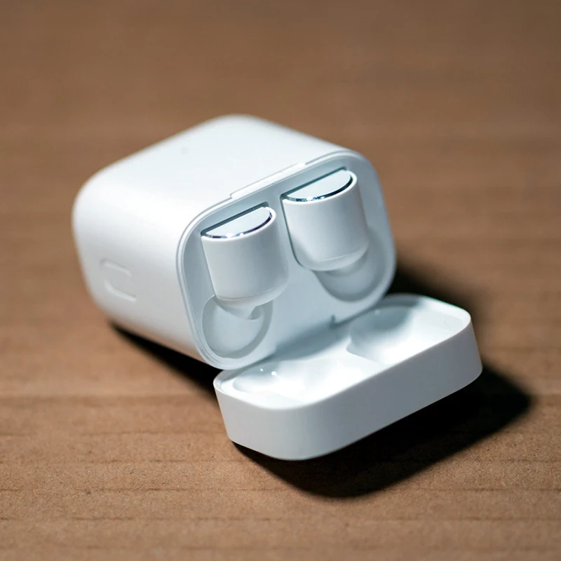 Xiaomi Airdots Pro Bluetooth гарнитуры Xiaomi беспроводные наушники 10 часов рабочего времени Голосовое управление шумоподавление управление краном