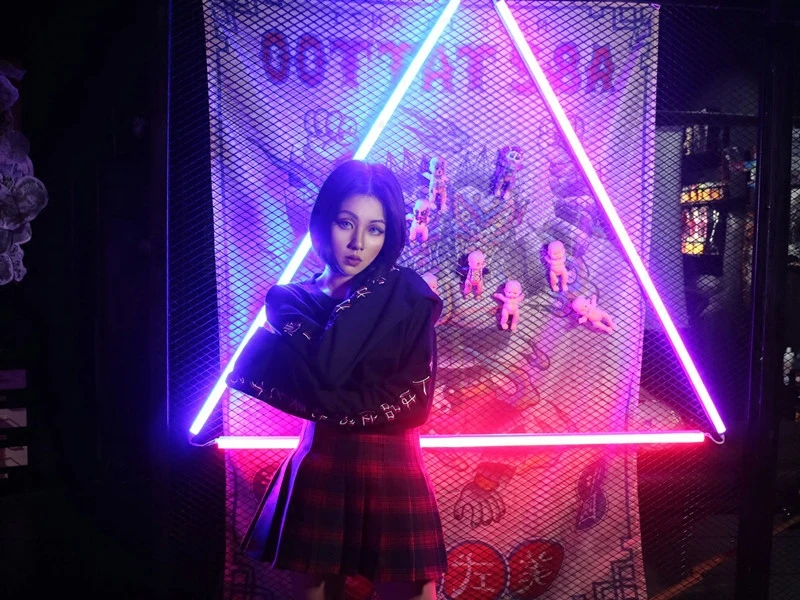 Новый японский Harajuku женские красный плед плиссированные мини-юбка осень-зима