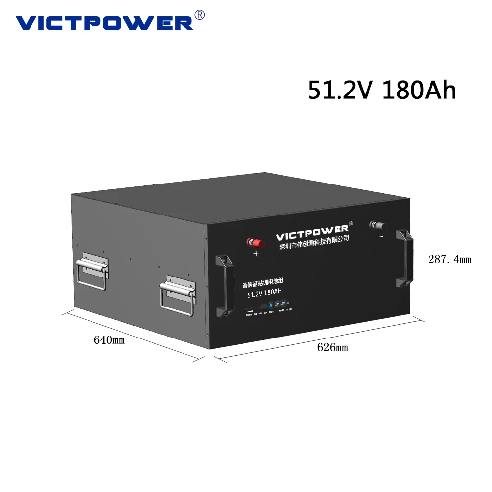 51 2 V 180Ah литий железо фосфат батареи Lifepo4 для связи базовой станции резервного