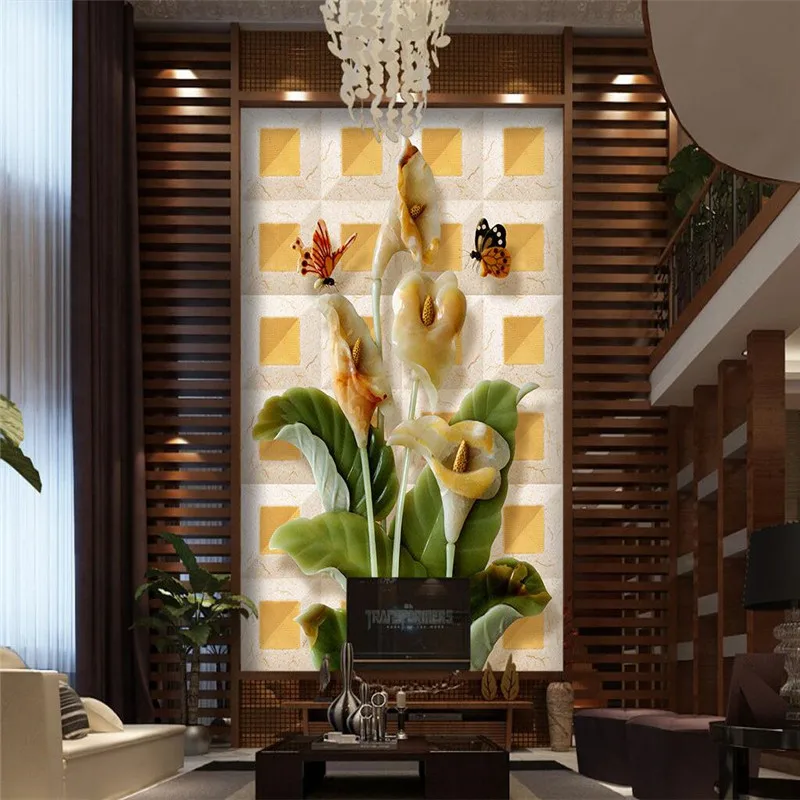 Настенная бумага для декора 3d Художественная роспись HD Европейский классический