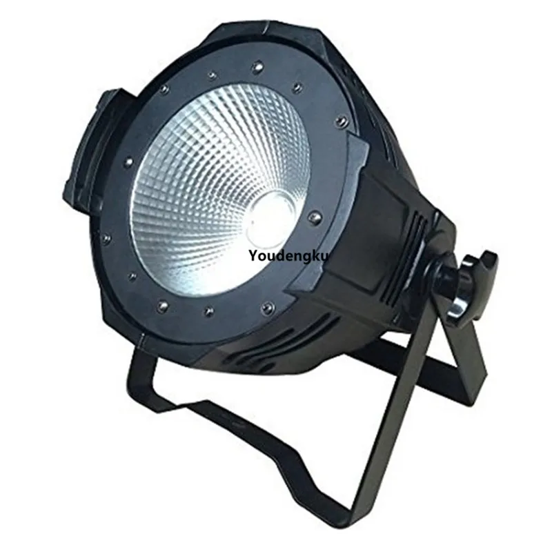 2 шт. черный COB LED Pan Can RGBWA + UV 6in1 DMX 200 Вт Par light|Эффект освещения сцены| |