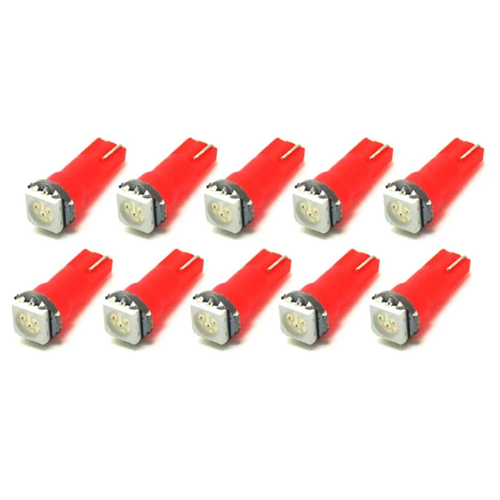 20 шт T5 5050 1SMD высокое качество супер светильник дополнительный Цвет прочные туфли на танкетке приборной панели светодиодный светильник лампы 2721 74 73 70 17 18 37#268467
