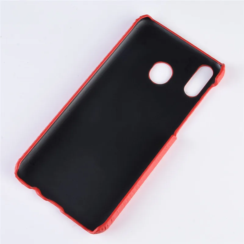 Для Samsung Galaxy A30 Чехол A70 жесткий Роскошный PU крокодиловый для A305F A305 A 30 A10 A20 A50 чехлы