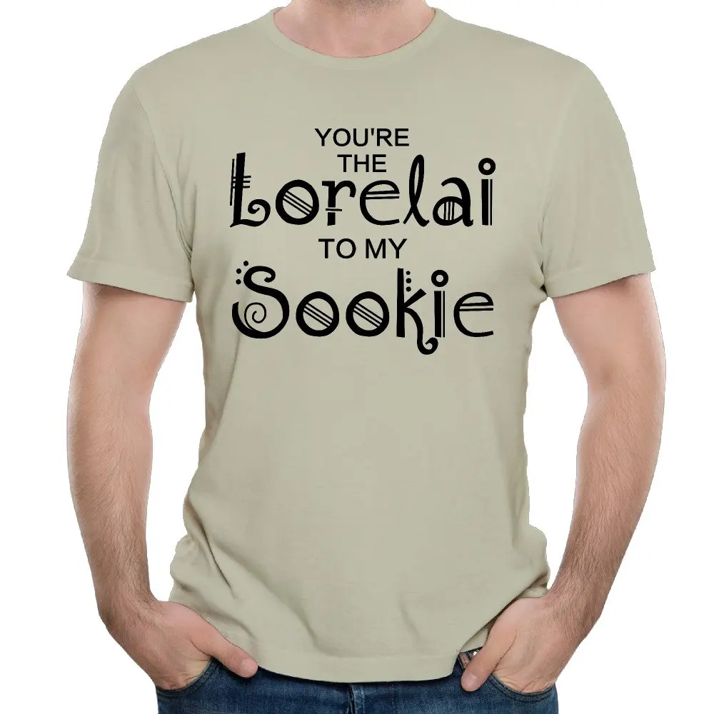 Дизайнерская мужская футболка с надписью &quotYou're The Lorelai To My Sookie 2017&quot | Мужская
