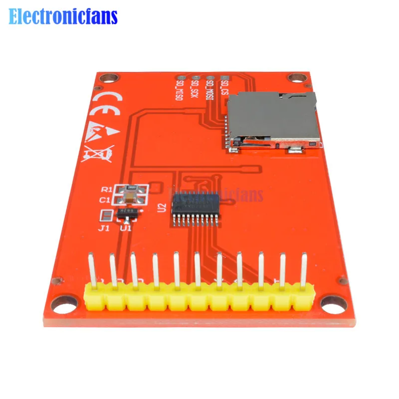 1," 1,8 дюймов TFT ЖК-дисплей модуль ST7735S контроллер 128x160 51/AVR/STM32/ARM 8/16 бит плата привода для Arduino SPI I/O 11 Pin