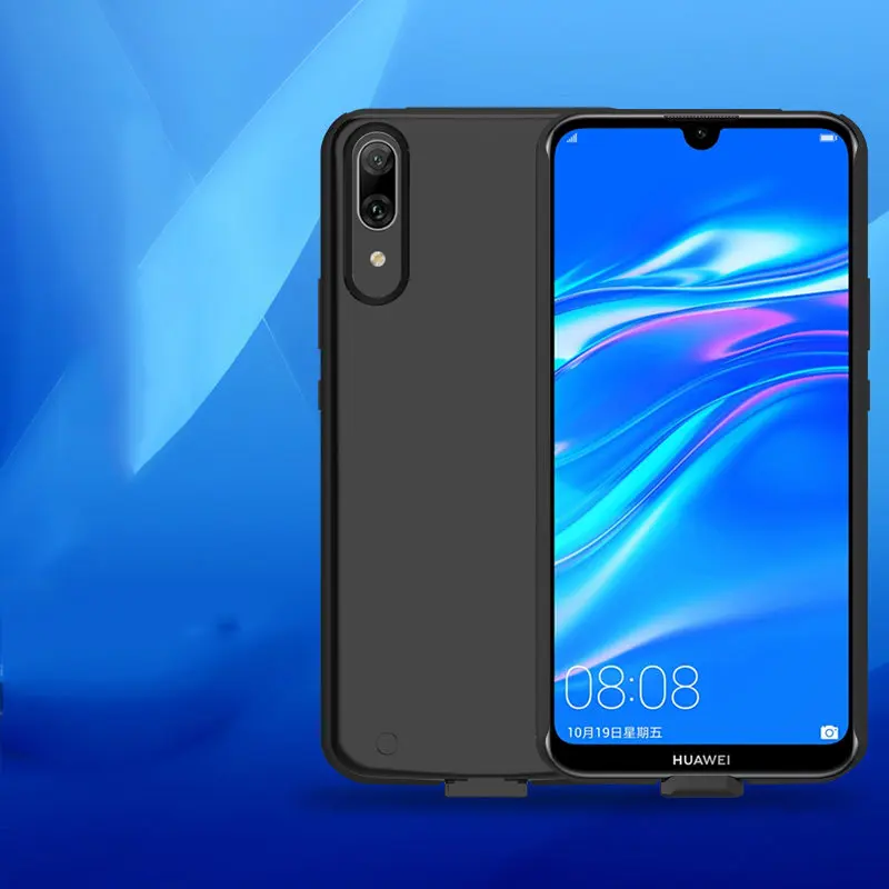 Чехол для зарядного устройства Huawei Y7 Pro 2019 внешний аккумулятор чехол Enjoy 9 ультра
