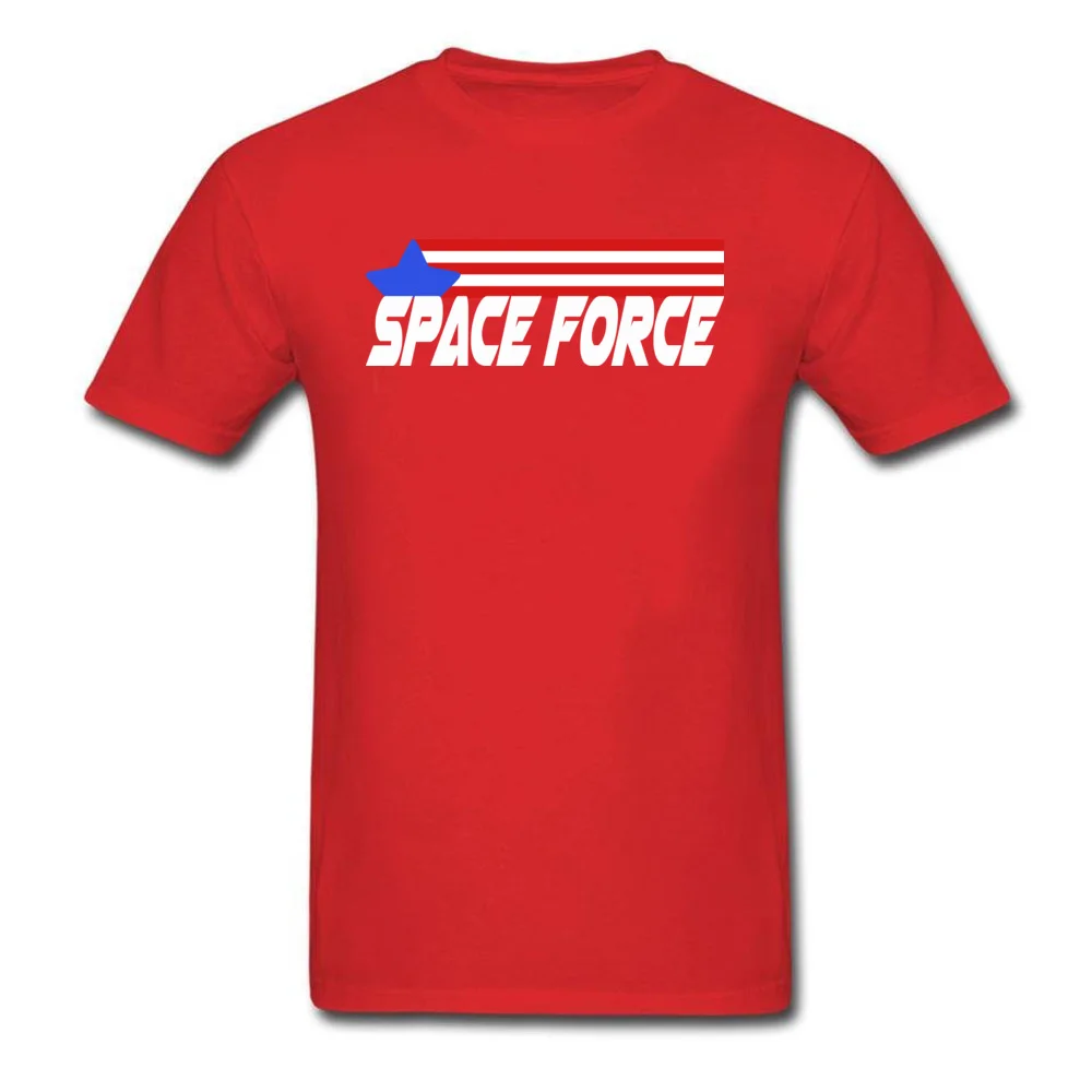 Футболка мужская с надписью Space Force черная хлопковая ткань летняя хипстерская
