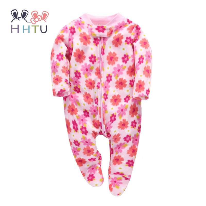 Style4 HHTU/; комбинезон для ребенка дитя; милая одежда для маленьких мальчиков и девочек; флисовые Детские костюмы; одежда для осени и зимы - Цвет: Style4