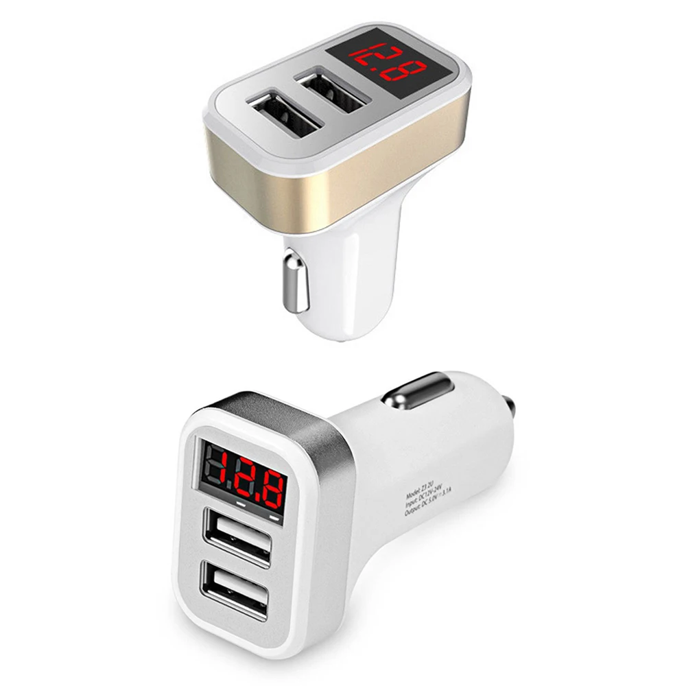 Новый Универсальный двойной USB 2 порта Быстрый электроадаптер для зарядки Смарт