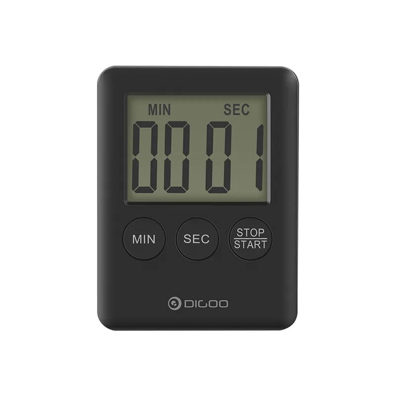 Digoo DG-TK30 Мини ЖК-дисплей Электрический цифровой кухонный таймер Громкая сигнализация с магнитной подложкой таймер обратного отсчета для приготовления выпечки