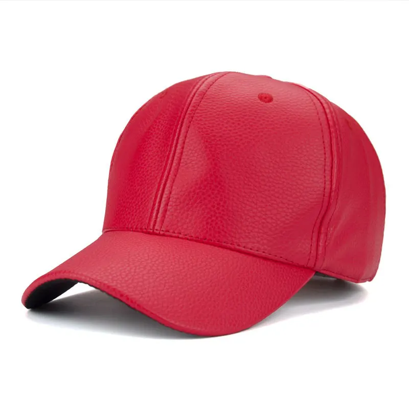 Trendy Fashion Hot Unisex Man Woman Cool High Quality PU Leather Adjustable Outdoor Sun proof Snapback Hat Baseball Cap|baseball cap|baseball cap