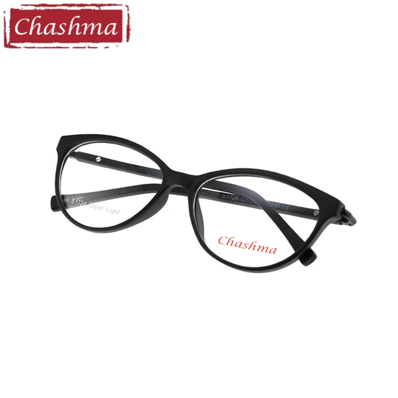 Брендовые очки кошачий глаз Chashma оптическая оправа для женщин TR90|Женские кадры| |