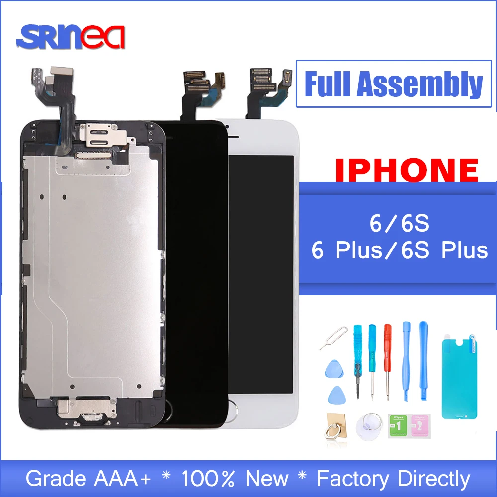 Полный комплект экрана для iPhone 6 S P Plus 6G ЖК экран Замена дисплея Apple i Phone 6P 6SP полная