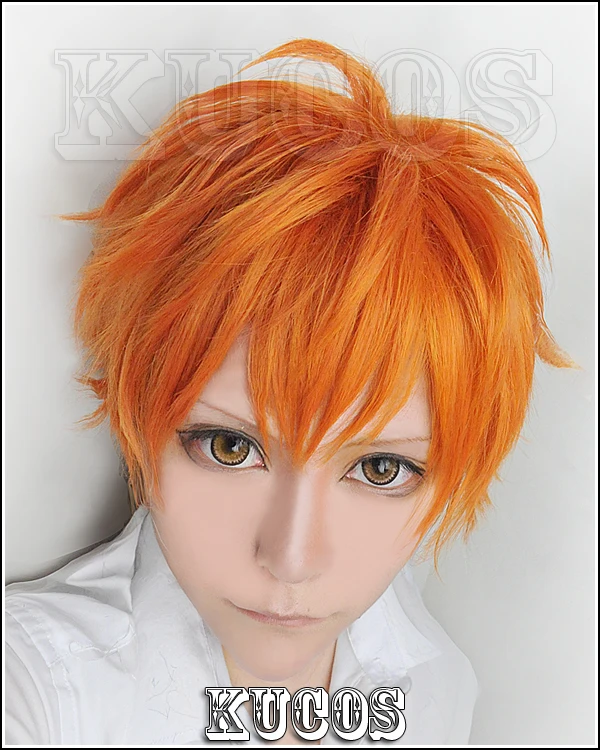 Аниме Haikyuu! Парик для косплея по волейболу Shoyo Hinata Syouyou|cosplay costume|costume cosplaycosplay haikyuu |
