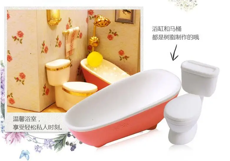 Семейный дом DIY Кукольный дом Новая Зеландия королева город роскошные виллы игрушки деревянный дом Miniaturas игрушки кукольный домик для девочек Дети