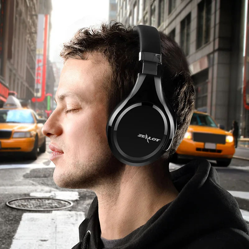 ZEALOT B21 Bluetooth наушники с сенсорным управлением гарнитура портативный глубокий бас