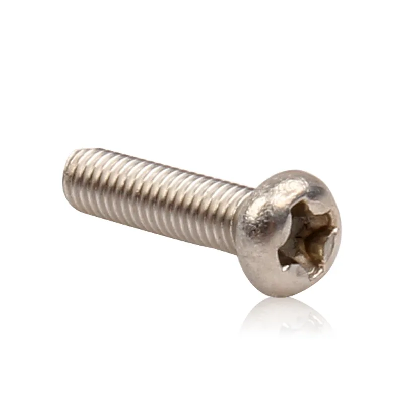 

200 pcs 304 stainless steel flat headed screw, M1.6* 4-6mm size, white countersunk head machine screw, free delivery