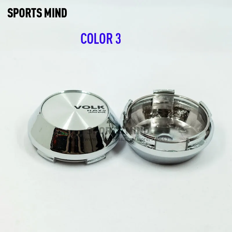 4PCS/lot 65MM Car Wheel Center Caps for VOLK RAYS JAPAN VOLK RACING WHEEL Emblem Logo CE28 Rim TE37 Tokyo Time Attack