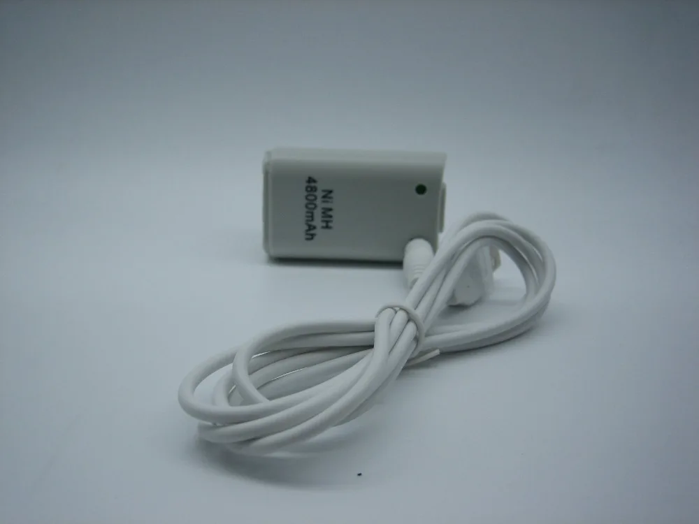 2 аккумулятора 4800 мАч + USB кабель для зарядного устройства Xbox 360 беспроводной