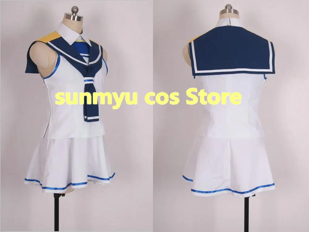 

Free Shipping!Kantai Collection Kankore Samidare Suzukaze Cosplay Costume Size Customizable Halloween Wholesale