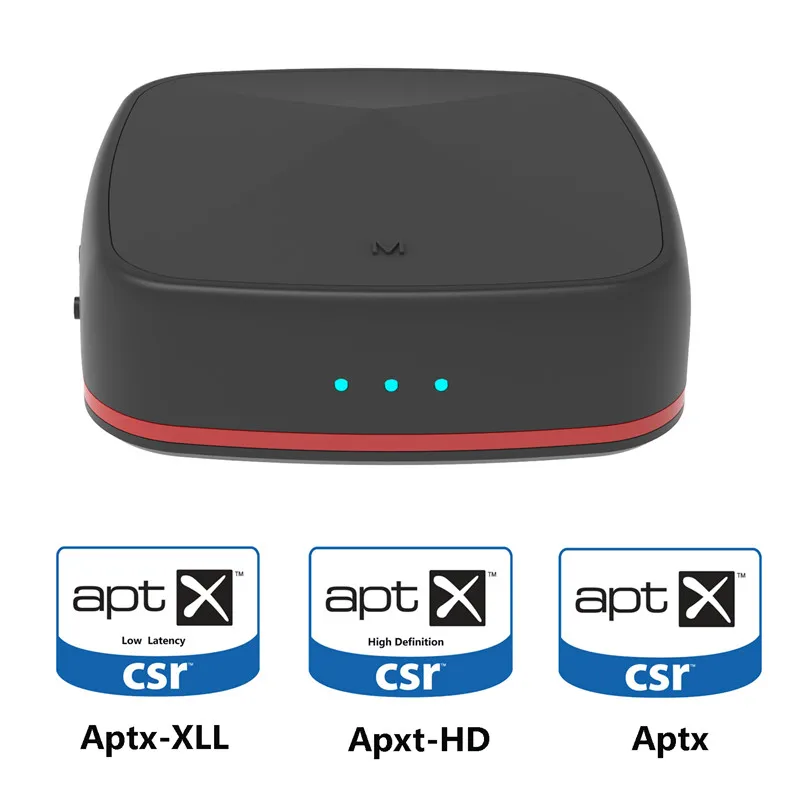Bluetooth 5,0 передатчик приемник CSR8675 Aptx HD/LL музыка беспроводной аудио адаптер RCA/3,5 мм AUX Jack/SPDIF для Xiaomi ТВ ПК автомобиля