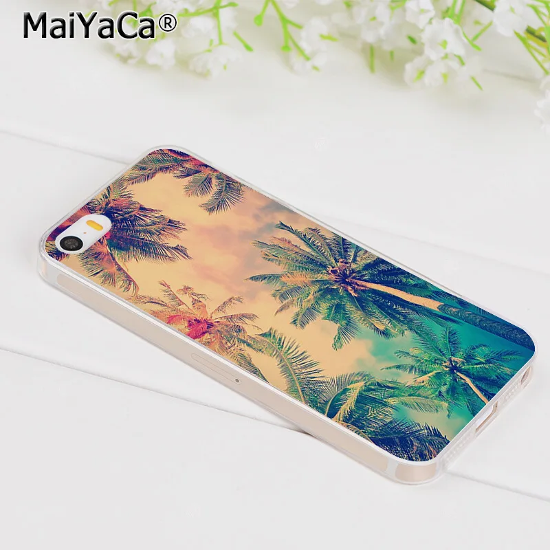 Роскошный резиновый чехол MaiYaCa для iPhone 6S 6plus 7 7plus 8 8Plus X 5 5S|Бамперы| |