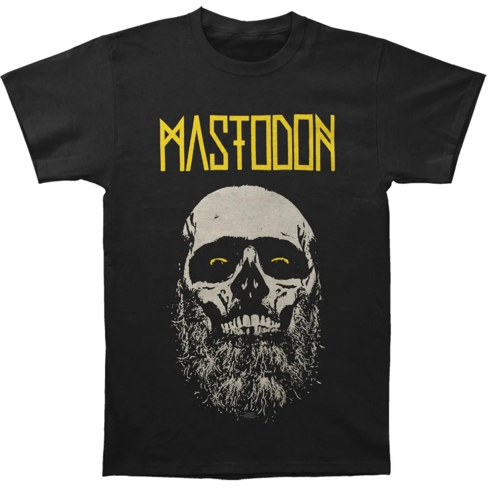Футболки забавные печатная машина Для мужчин Mastodon admat футболка черный S личности