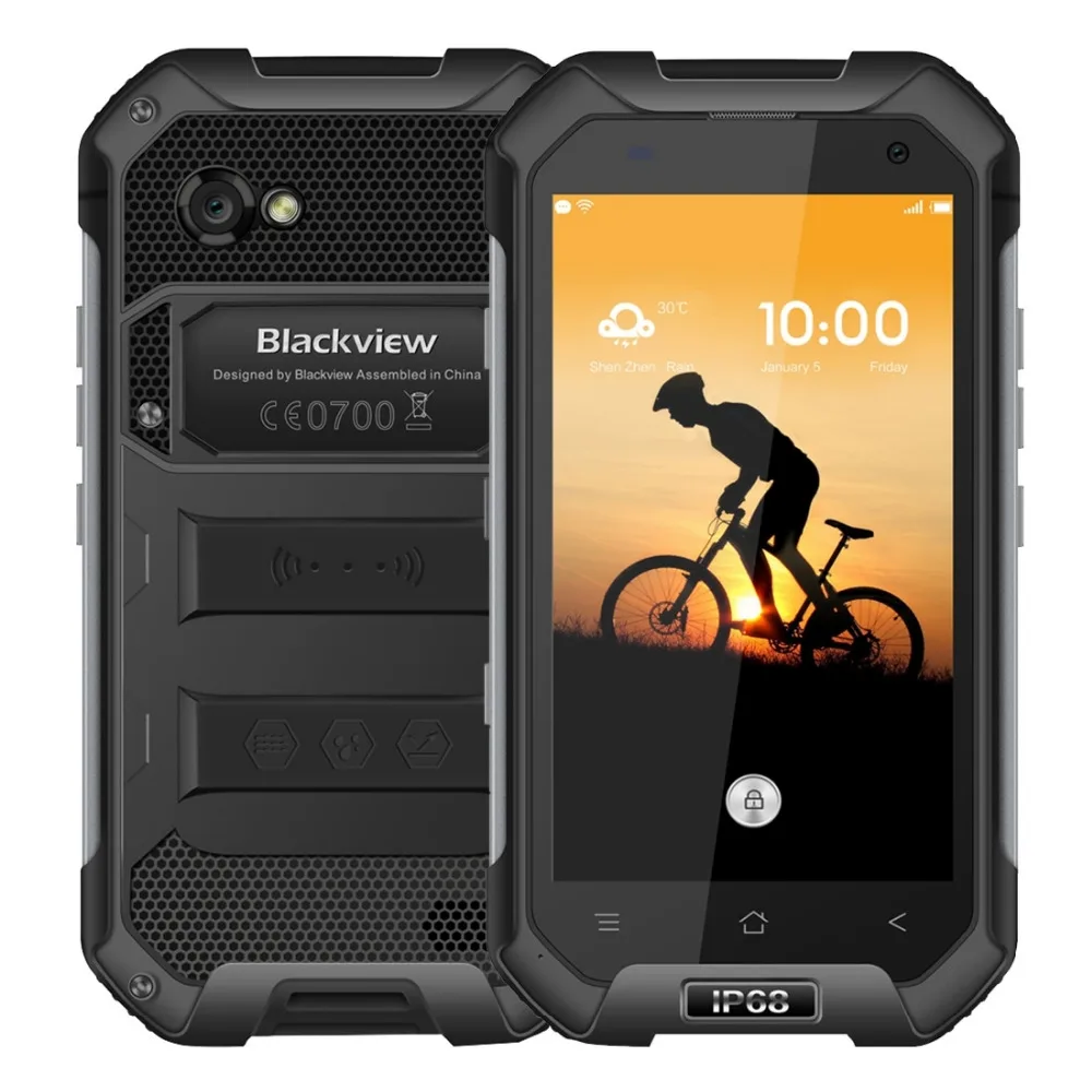 Blackview BV6000 Android 6.0 32 ГБ/3 ГБ IP68 Водонепроницаемый 4.7 дюймов MT6755 Octa core 2.0 ГГц BV6000S 16 ГБ/2