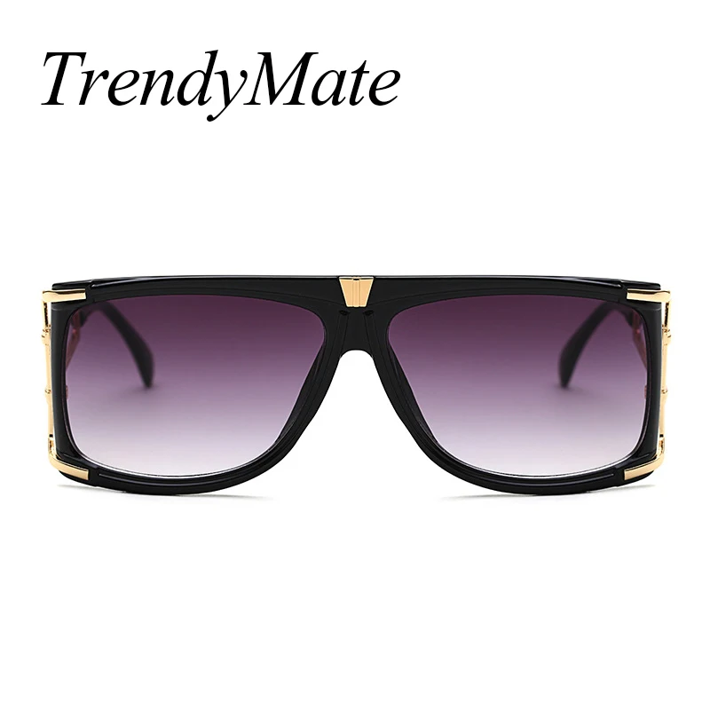 Винтажные очки оверсайз роскошные женские и мужские с прозрачными линзами из