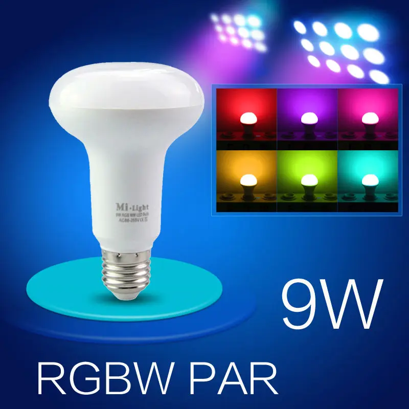 2016 новое поступление оригинальный Ми свет с регулируемой яркостью 110 В 220 CW/ww rgbww E27